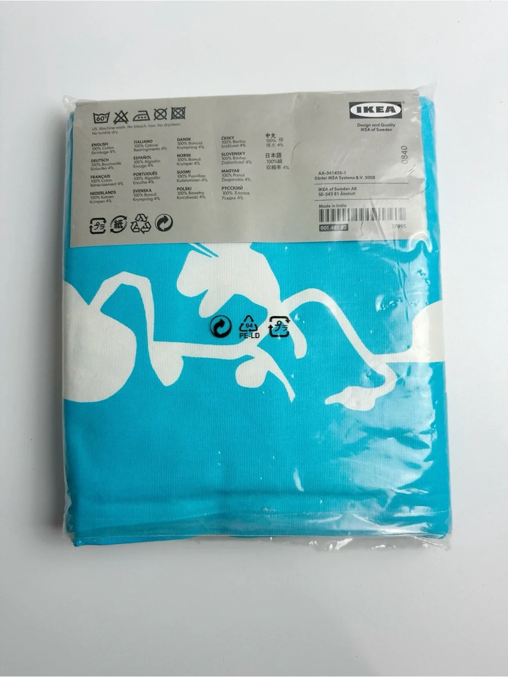IKEA Nygards Maria Bengtsson Tablecloth Solig New In Package Size 57x94 Inches